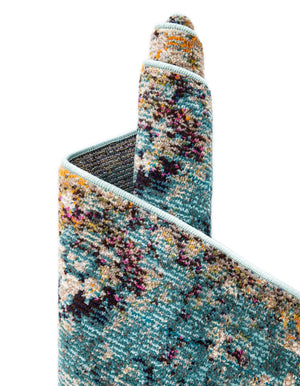 Blue 2' 7 x 10' Vita Runner Area Rug