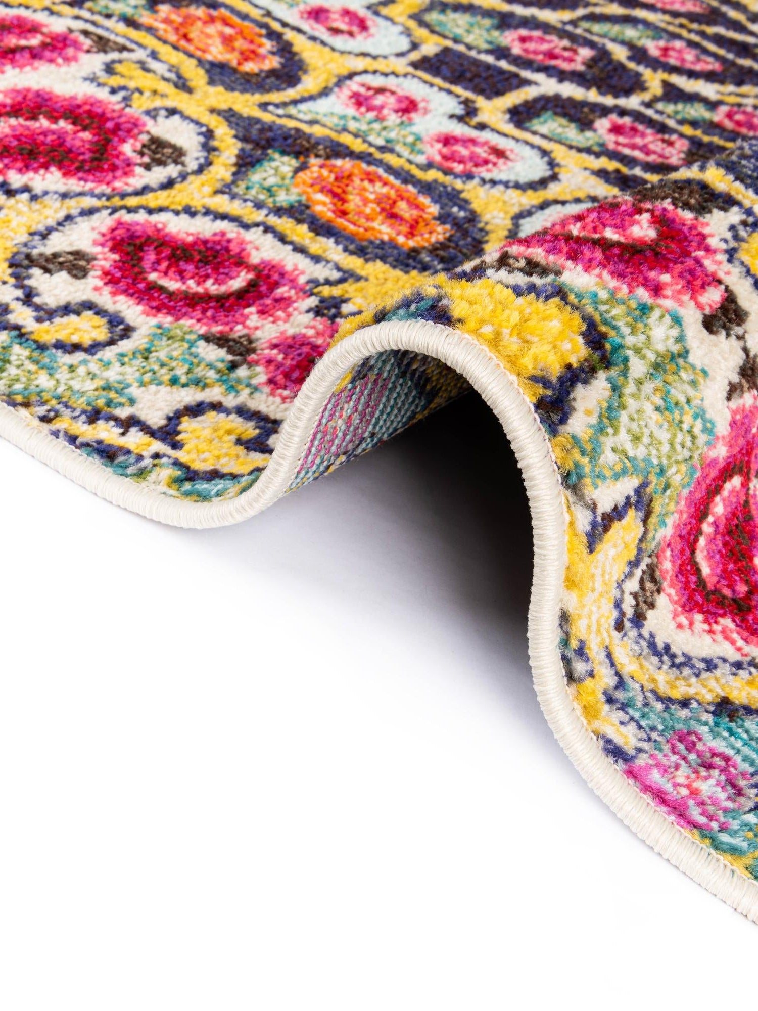 Multicolor 5' 1 x 8' Vita Rectangle Area Rug