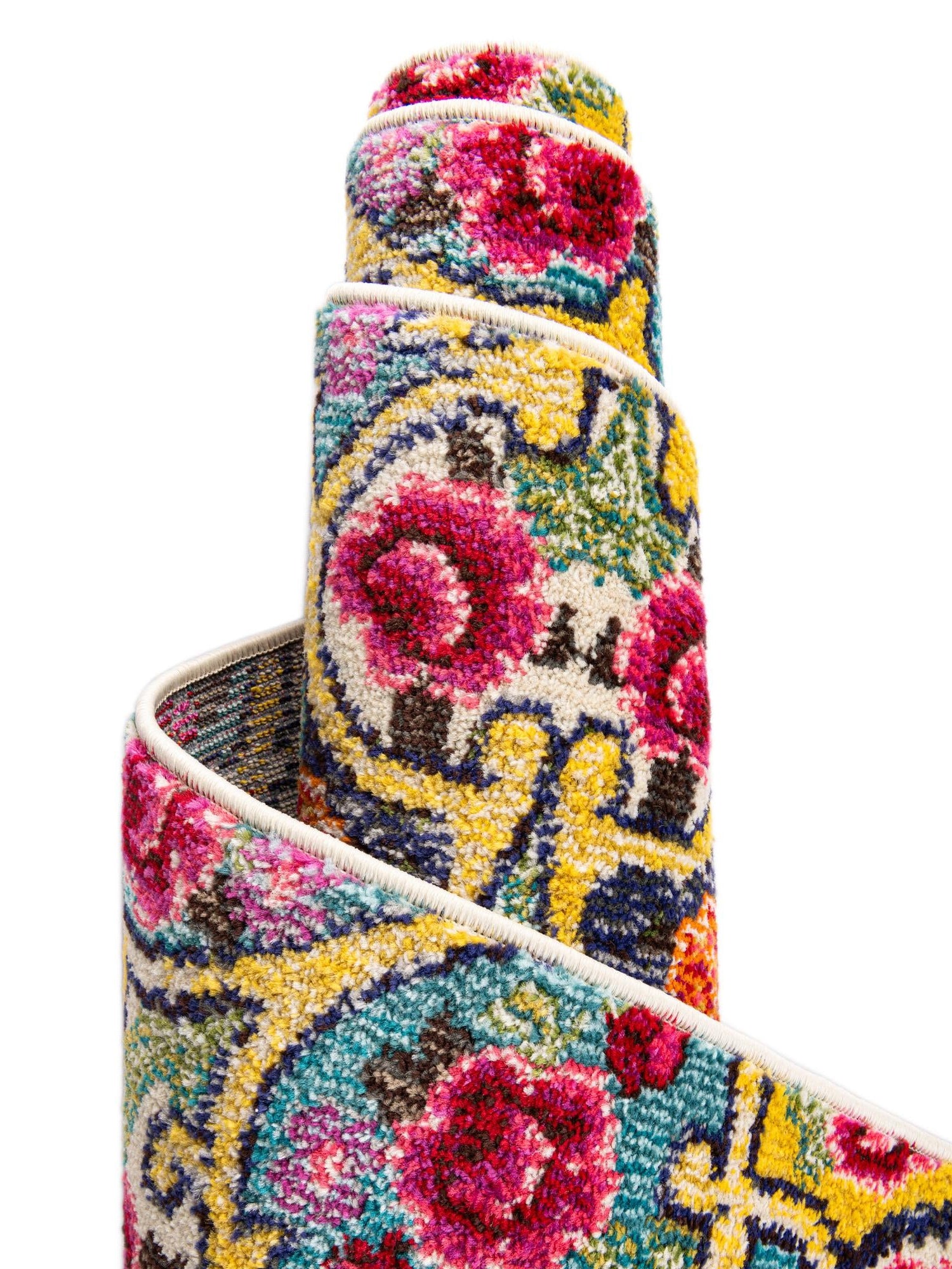 Multicolor 5' 1 x 8' Vita Rectangle Area Rug