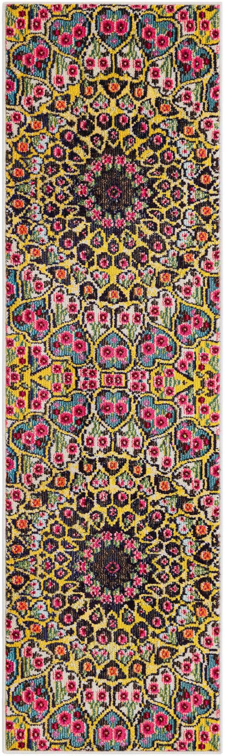 Multicolor 2' x 6' 9 Vita Runner Area Rug