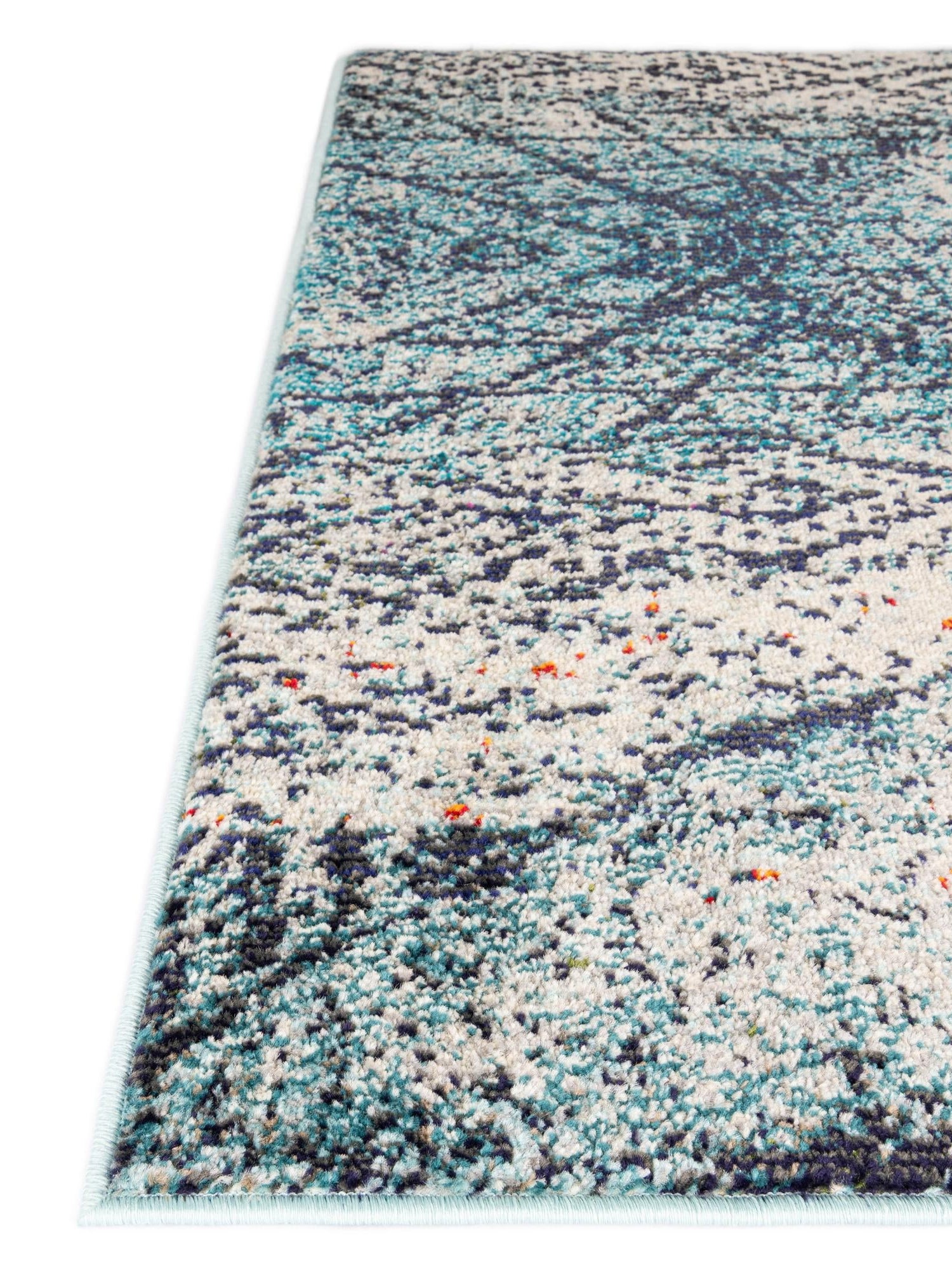 Blue 9' x 12' 2 Vita Rectangle Area Rug