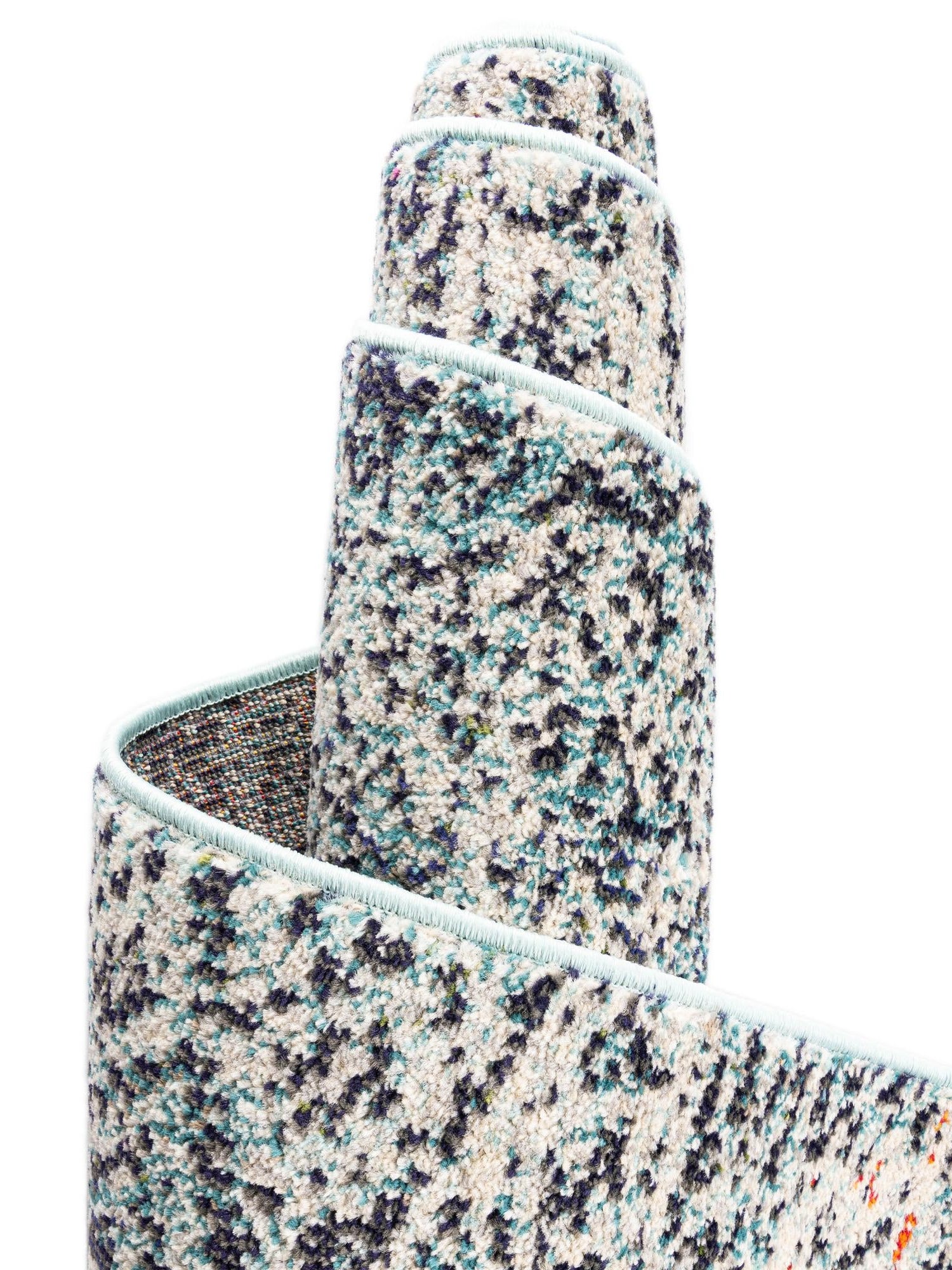 Blue 2' x 6' 9 Vita Runner Area Rug