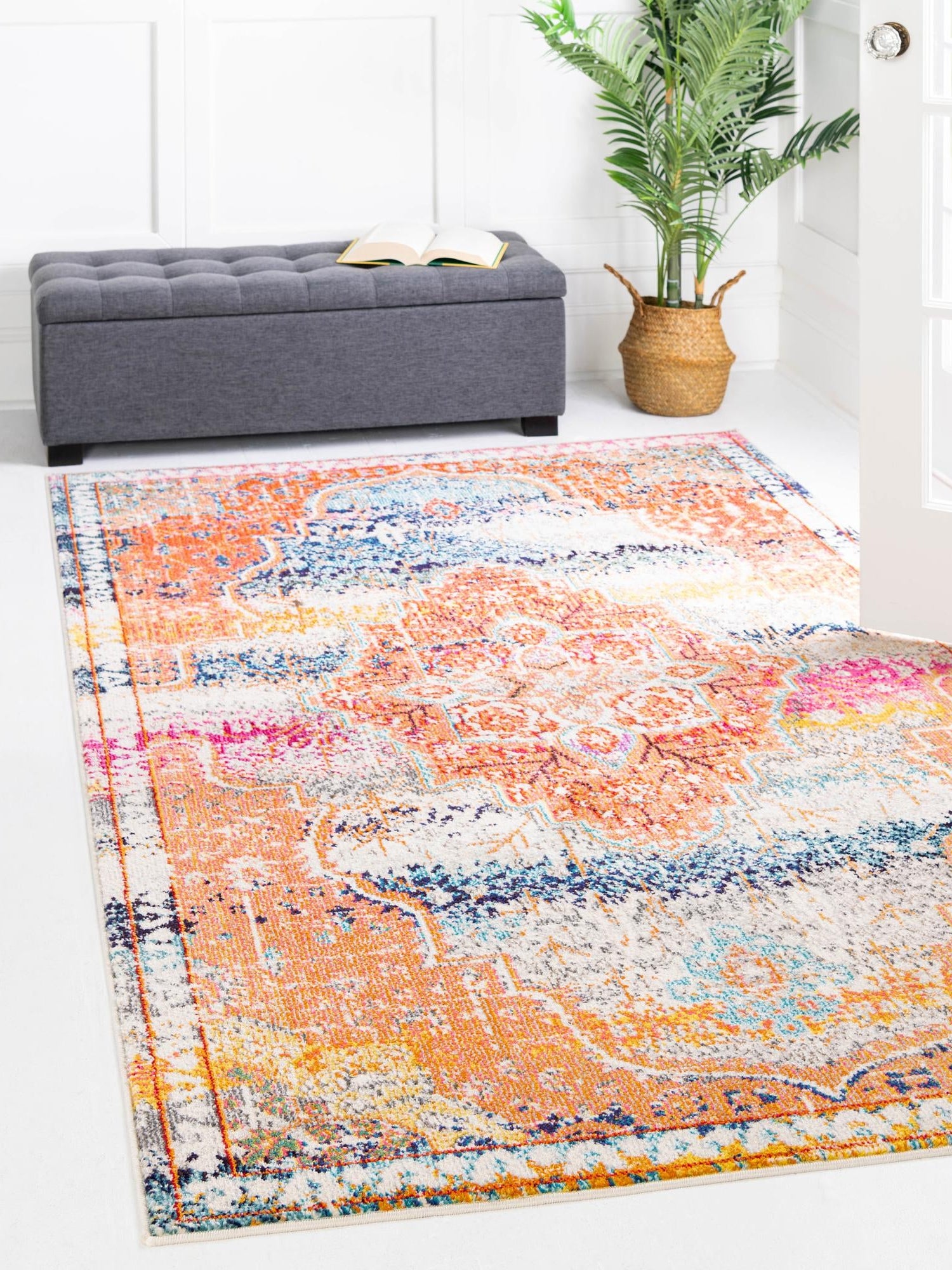 Multicolor 4' 1 x 6' 1 Vita Rectangle Area Rug