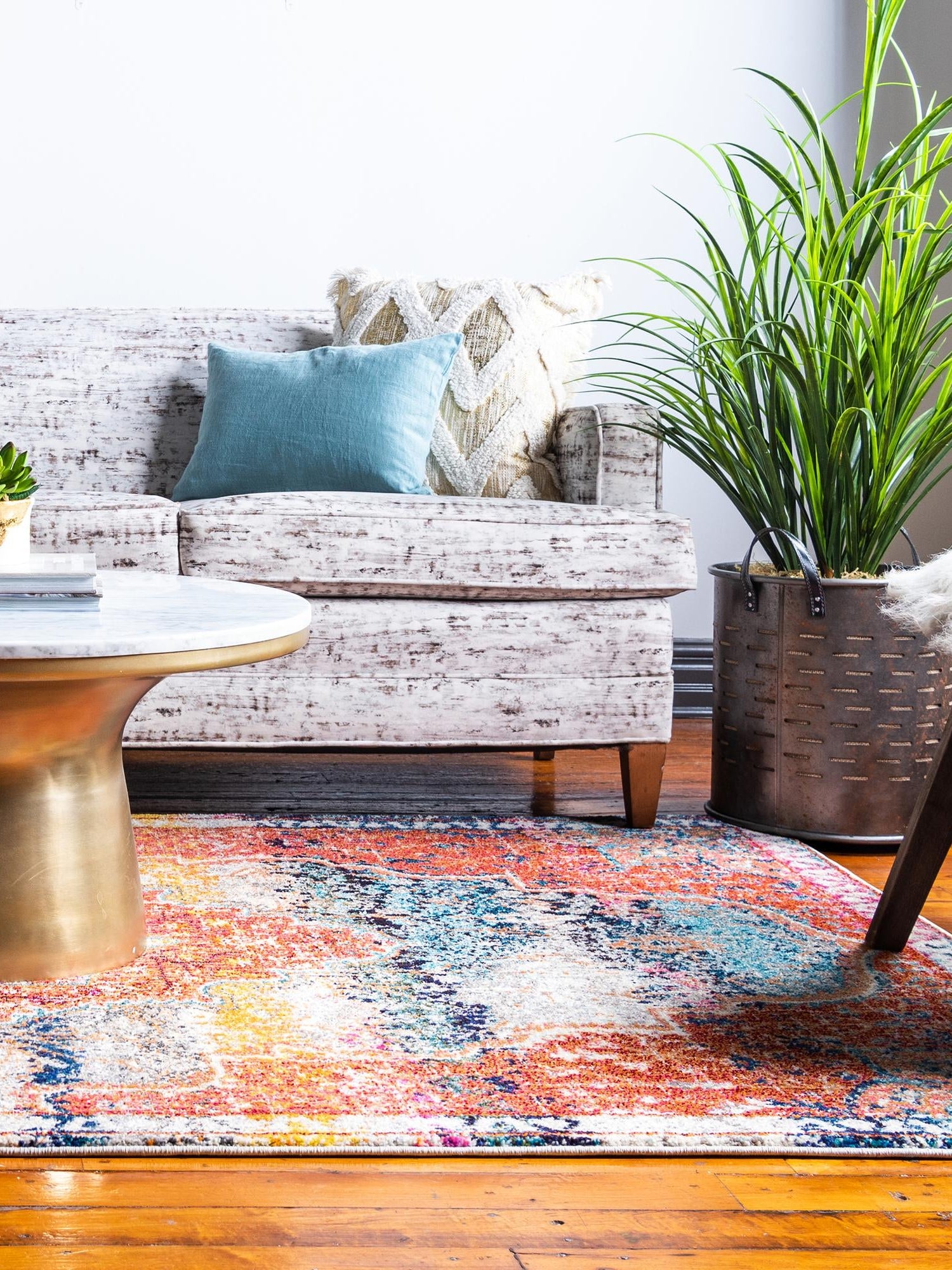 Multicolor 9' x 12' 2 Vita Rectangle Area Rug