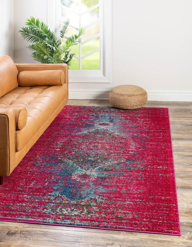 Pink 10' 6 x 16' 5 Vita Rectangle Area Rug