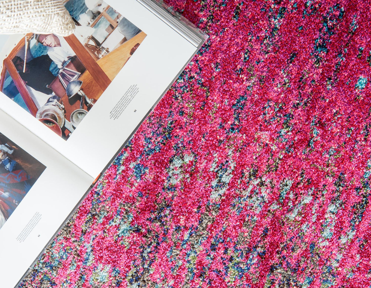 Pink 4' 1 x 4' 1 Vita Round Area Rug