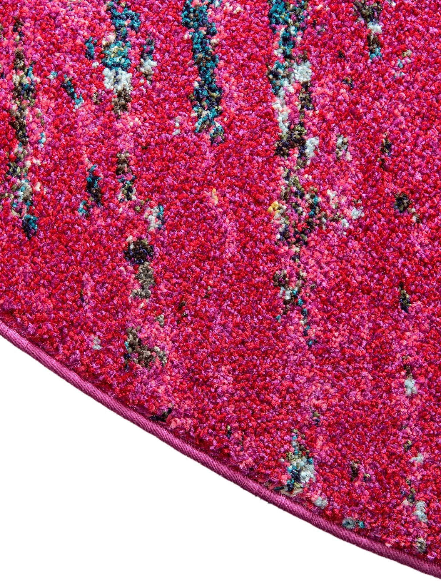 Pink 4' 1 x 4' 1 Vita Round Area Rug