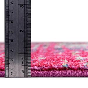 Pink 3' x 10' Vita Runner Area Rug
