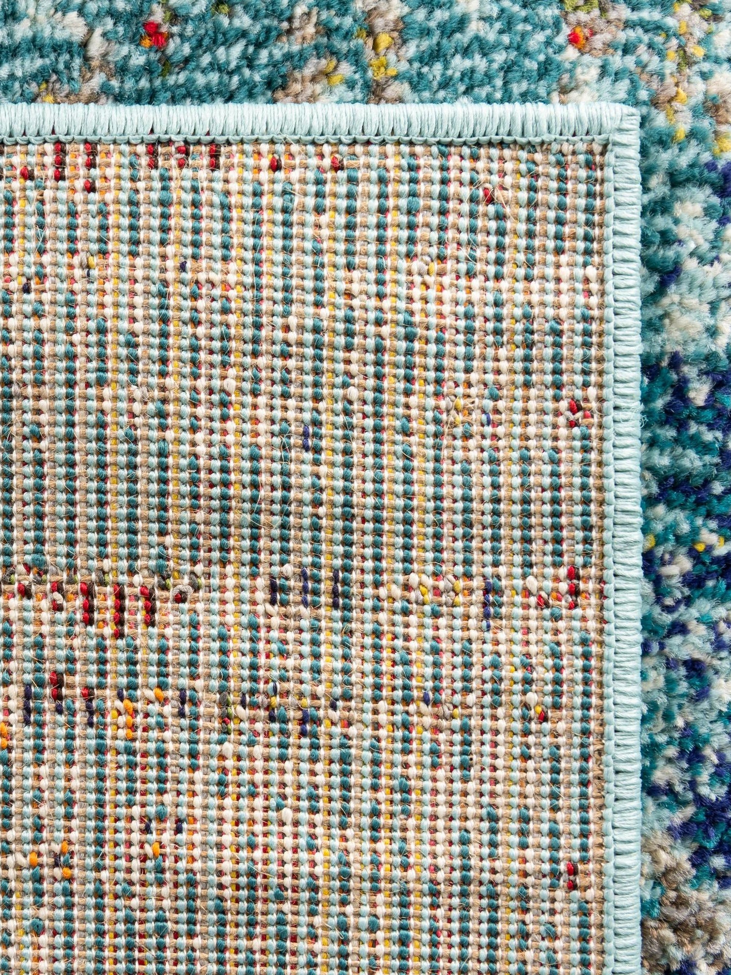 Turquoise 8' x 10' Vita Rectangle Area Rug