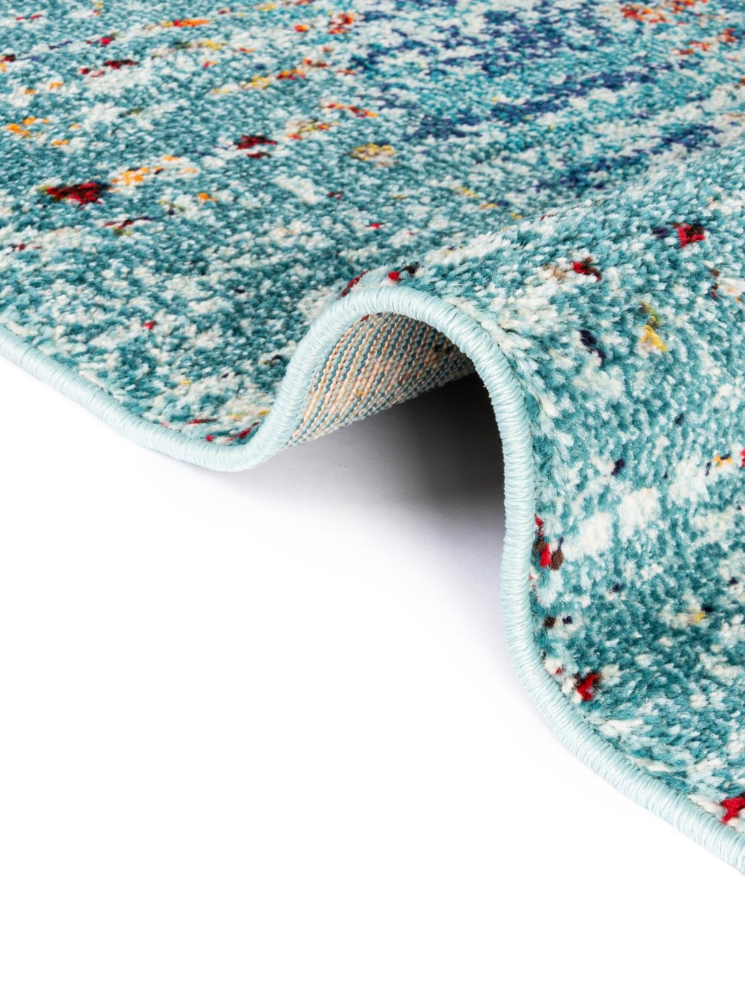 Turquoise 10' 6 x 16' 5 Vita Rectangle Area Rug