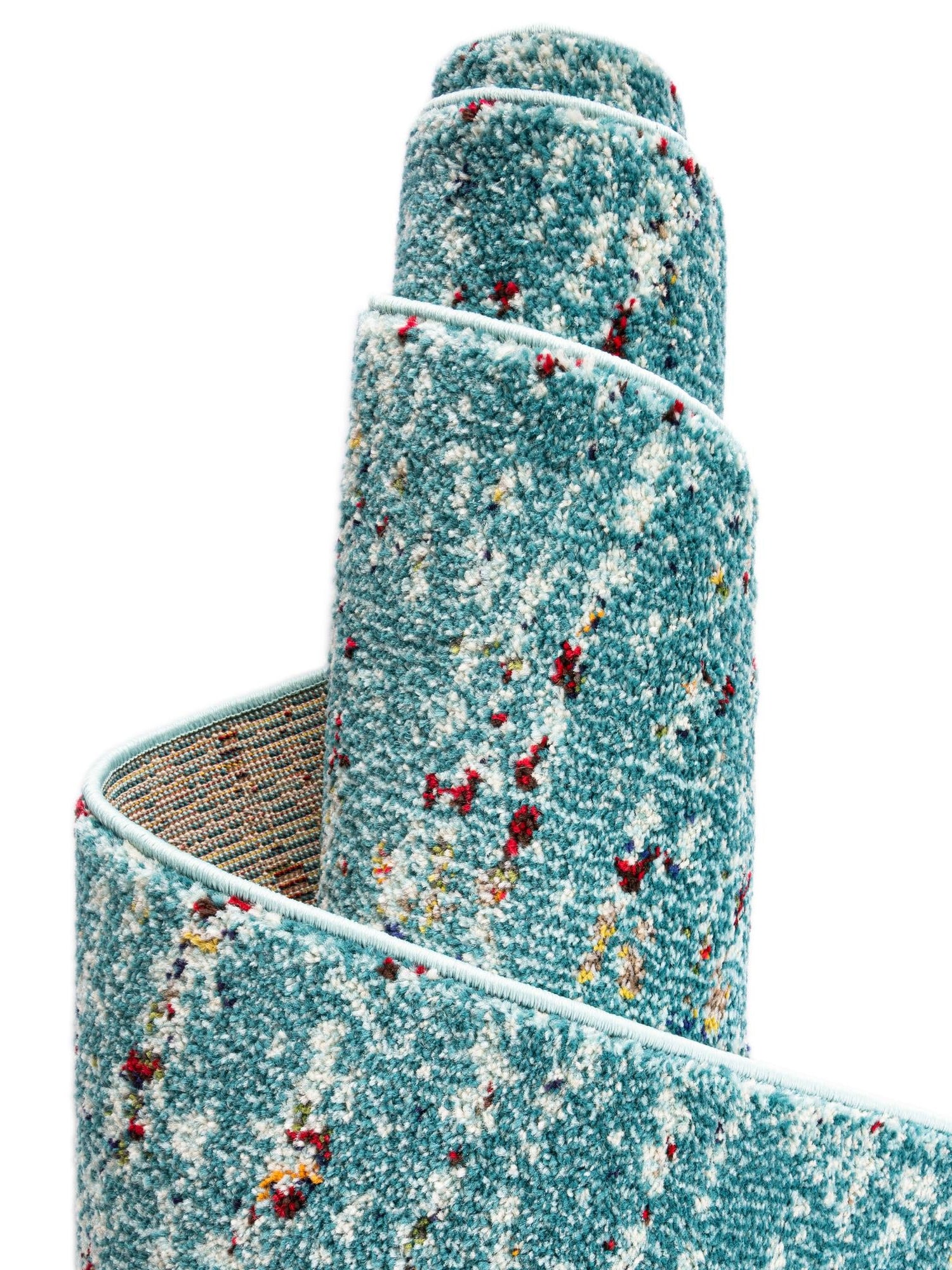 Turquoise 8' x 10' Vita Rectangle Area Rug