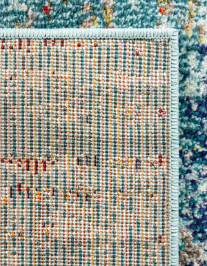 Turquoise 2' 7 x 10' Vita Runner Area Rug
