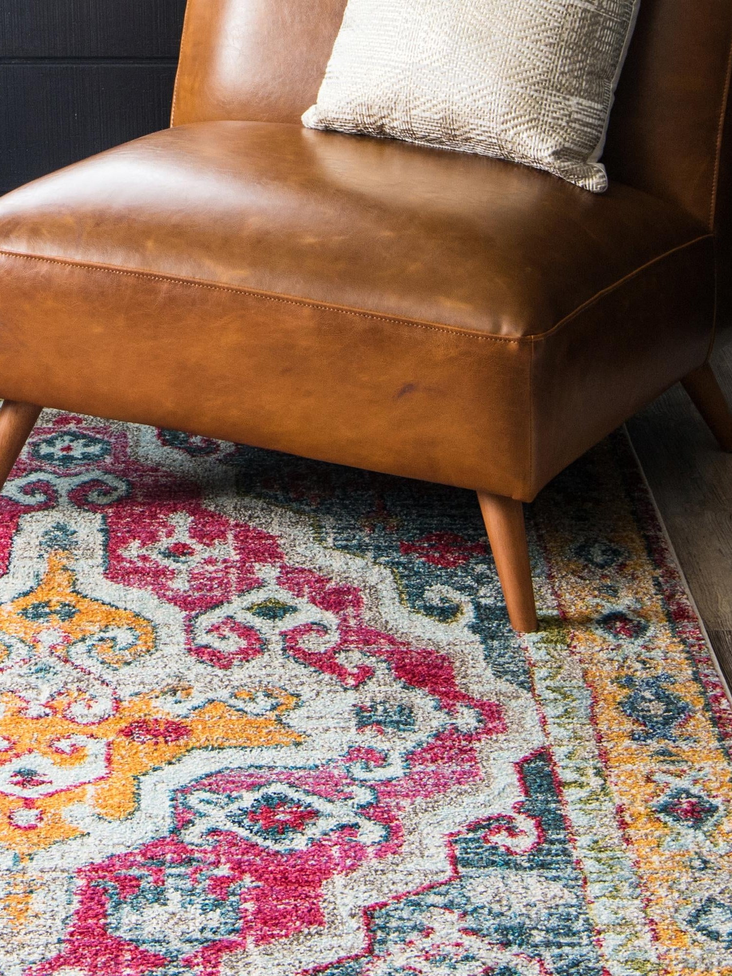 Multicolor 2' 2 x 3' 1 Vita Rectangle Area Rug