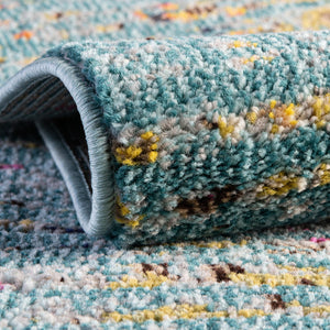 Turquoise 9' x 12' 2 Vita Rectangle Area Rug
