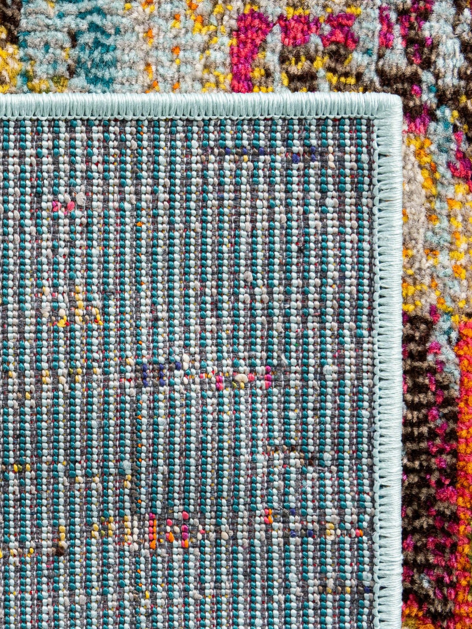 Turquoise 2' 7 x 10' Vita Runner Area Rug