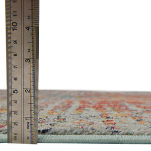Blue 4' 1 x 4' 1 Vita Round Rug