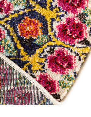 Multicolor 8' x 8' Vita Round Area Rug