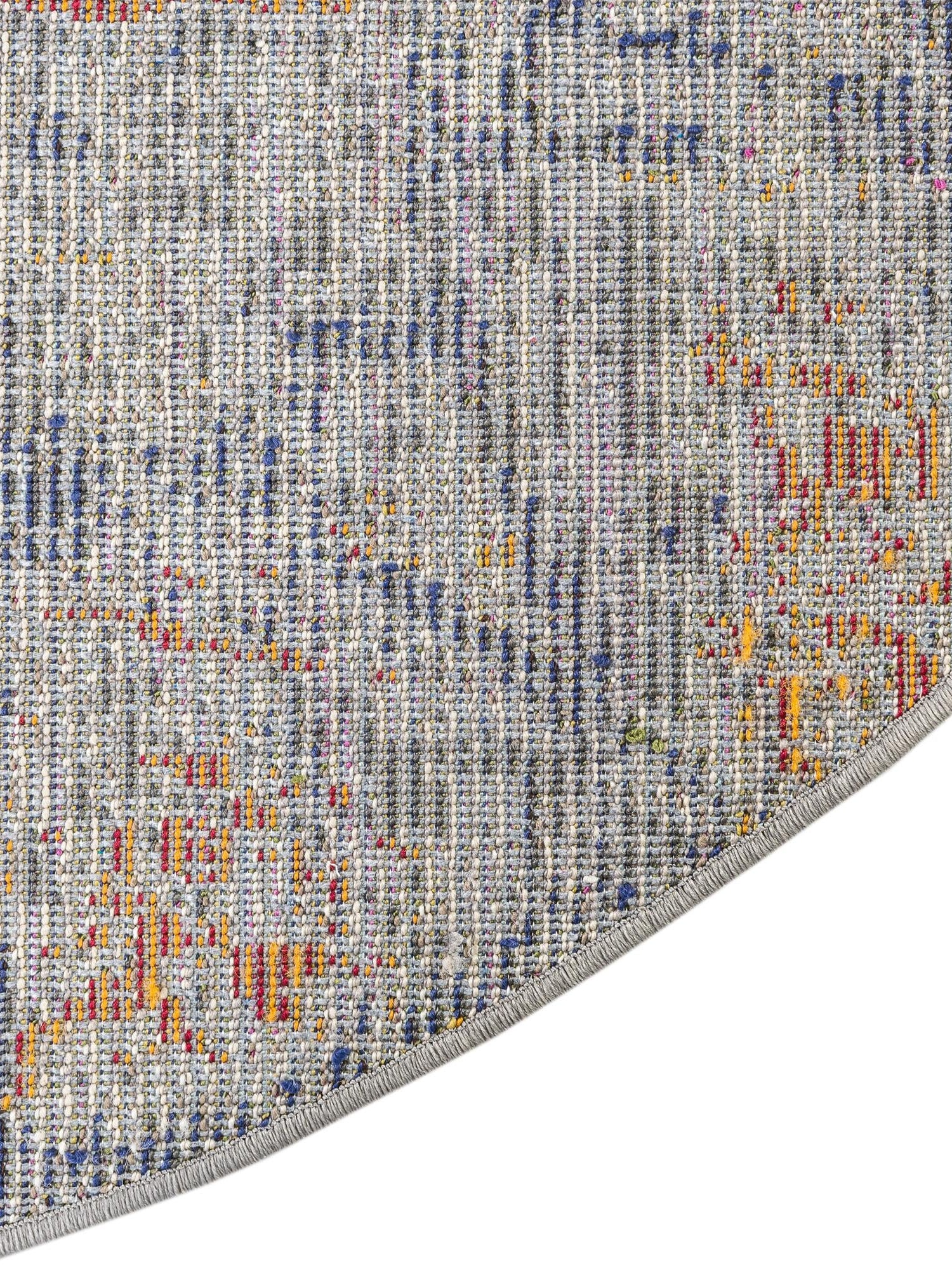 Gray 4' 1 x 4' 1 Vita Round Area Rug