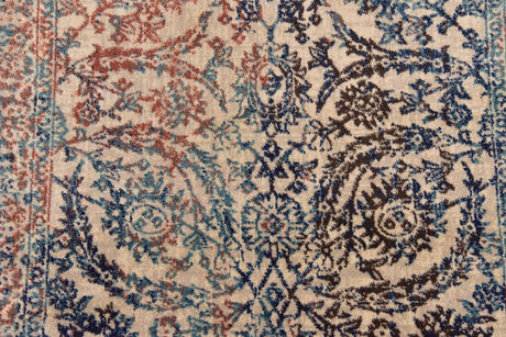 Beige 3' x 13' 1 Oslo Runner Area Rug 100% Polypropylene Traditional Classic Vintage Distressed Carpet for Indoor Home Decor for Sale at Rug Engine