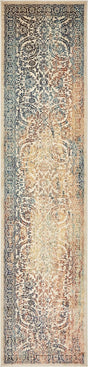 Beige 3' x 13' 1 Oslo Runner Area Rug 100% Polypropylene Traditional Classic Vintage Distressed Carpet for Indoor Home Decor for Sale at Rug Engine