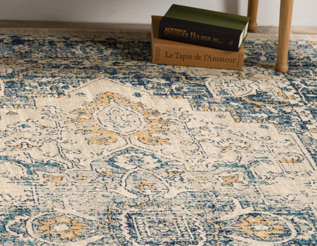 Beige 5' 1 x 8' Oslo Rectangle Area Rug 100% Polypropylene Traditional Classic Vintage Distressed Carpet for Indoor Home Decor for Sale at Rug Engine