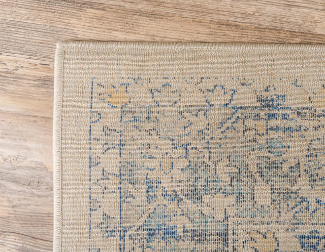 Beige 5' 1 x 8' Oslo Rectangle Area Rug 100% Polypropylene Traditional Classic Vintage Distressed Carpet for Indoor Home Decor for Sale at Rug Engine