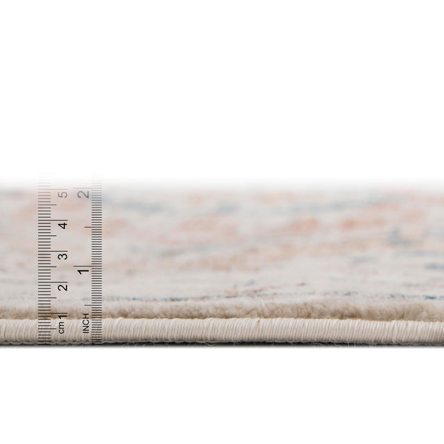 Beige 5' 1 x 8' Oslo Rectangle Area Rug 100% Polypropylene Traditional Classic Vintage Distressed Carpet for Indoor Home Decor for Sale at Rug Engine