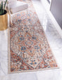 Beige 2' 7 x 10' Oslo Runner Area Rug 100% Polypropylene Traditional Classic Vintage Distressed Carpet for Indoor Home Decor for Sale at Rug Engine