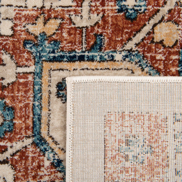 Beige 2' 7 x 10' Oslo Runner Area Rug 100% Polypropylene Traditional Classic Vintage Distressed Carpet for Indoor Home Decor for Sale at Rug Engine