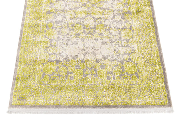 Light Green 4' 1 x 6' 1 New Classical Rectangle Area Rug 70% Polypropylene & 30% Polyester Traditional Vintage Distressed Carpet for Interior Design Home Decor for Sale at Rug Engine
