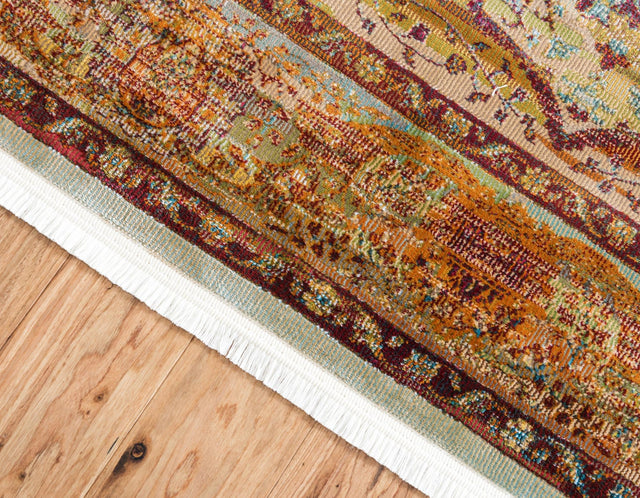 Cream 2' 2 x 3' 1 Baracoa Rectangle Area Rug 100% Polypropylene Distressed Vintage Living Dining Room Office Traditional Carpet for Sale at Rug Engine