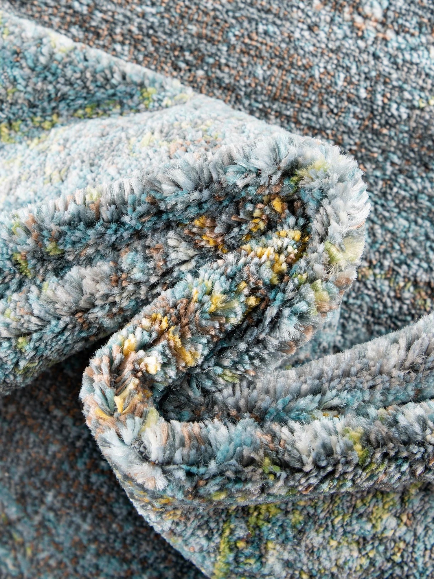 Turquoise 6' 1 x 6' 1 Baracoa Round Area Rug 100% Polypropylene Distressed Vintage Living Dining Room Office Traditional Carpet for Sale at Rug Engine