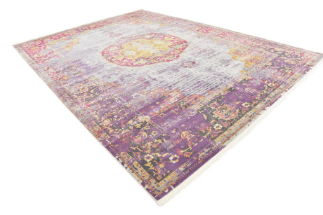 Multicolor 10' x 13' 1 Baracoa Rectangle Area Rug 100% Polypropylene Distressed Vintage Living Dining Room Office Traditional Carpet for Sale at Rug Engine