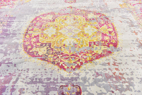 Multicolor 10' x 13' 1 Baracoa Rectangle Area Rug 100% Polypropylene Distressed Vintage Living Dining Room Office Traditional Carpet for Sale at Rug Engine