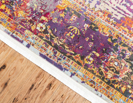 Multicolor 10' x 13' 1 Baracoa Rectangle Area Rug 100% Polypropylene Distressed Vintage Living Dining Room Office Traditional Carpet for Sale at Rug Engine