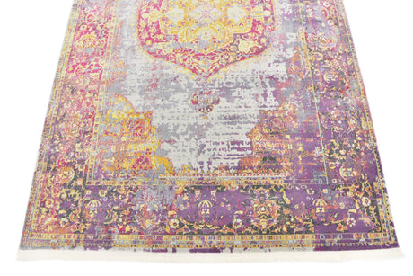 Multicolor 5' 5 x 8' Baracoa Rectangle Area Rug 100% Polypropylene Distressed Vintage Living Dining Room Office Traditional Carpet for Sale at Rug Engine