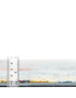 Blue 4' 3 x 6' 1 Baracoa Rectangle Area Rug 100% Polypropylene Distressed Vintage Living Dining Room Office Traditional Carpet for Sale at Rug Engine