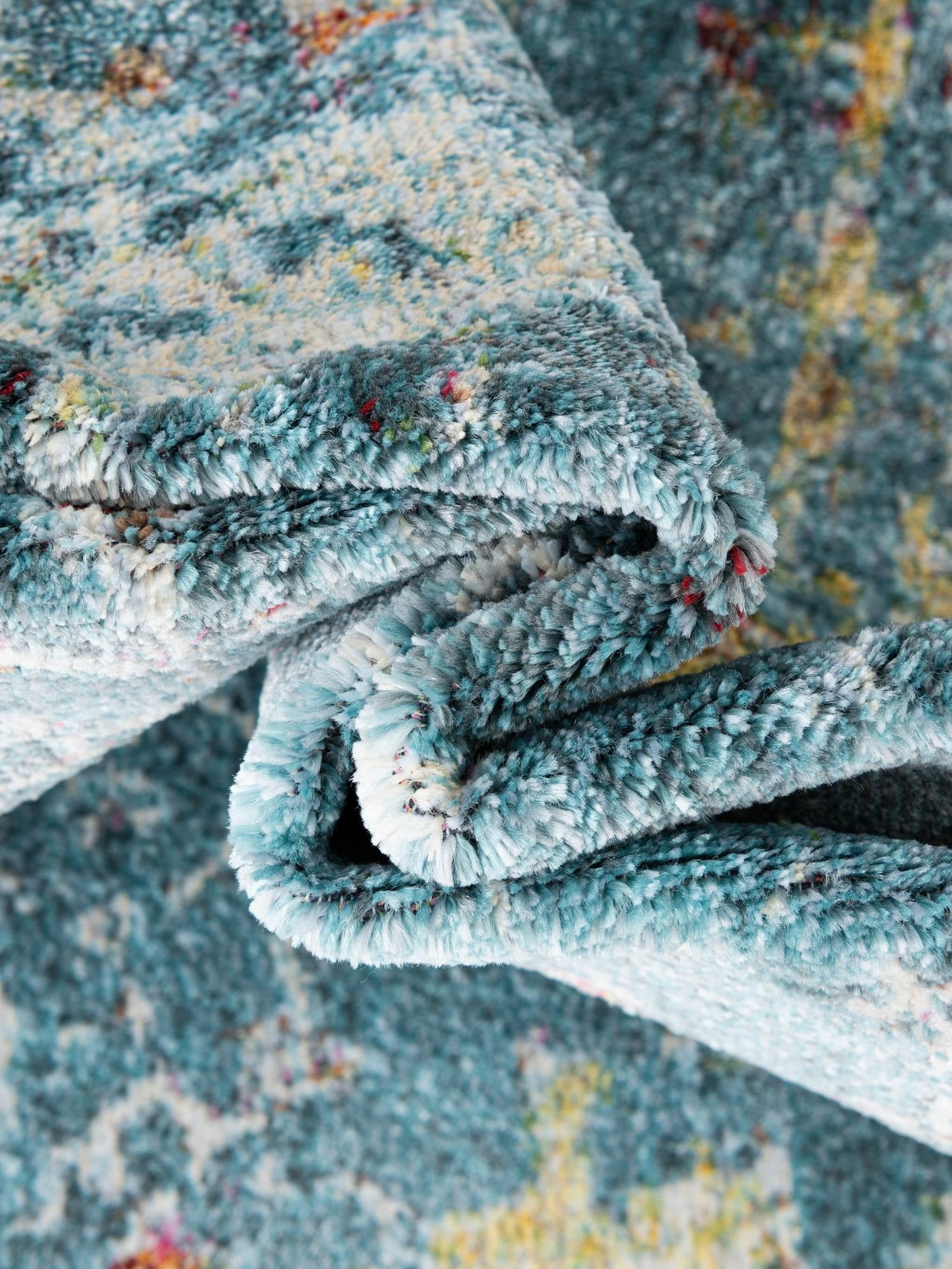 Blue 10' x 13' 1 Baracoa Rectangle Area Rug 100% Polypropylene Distressed Vintage Living Dining Room Office Traditional Carpet for Sale at Rug Engine