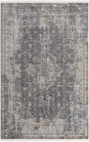 Fume Gray 5' 5 x 8' Baracoa Rectangle Rug