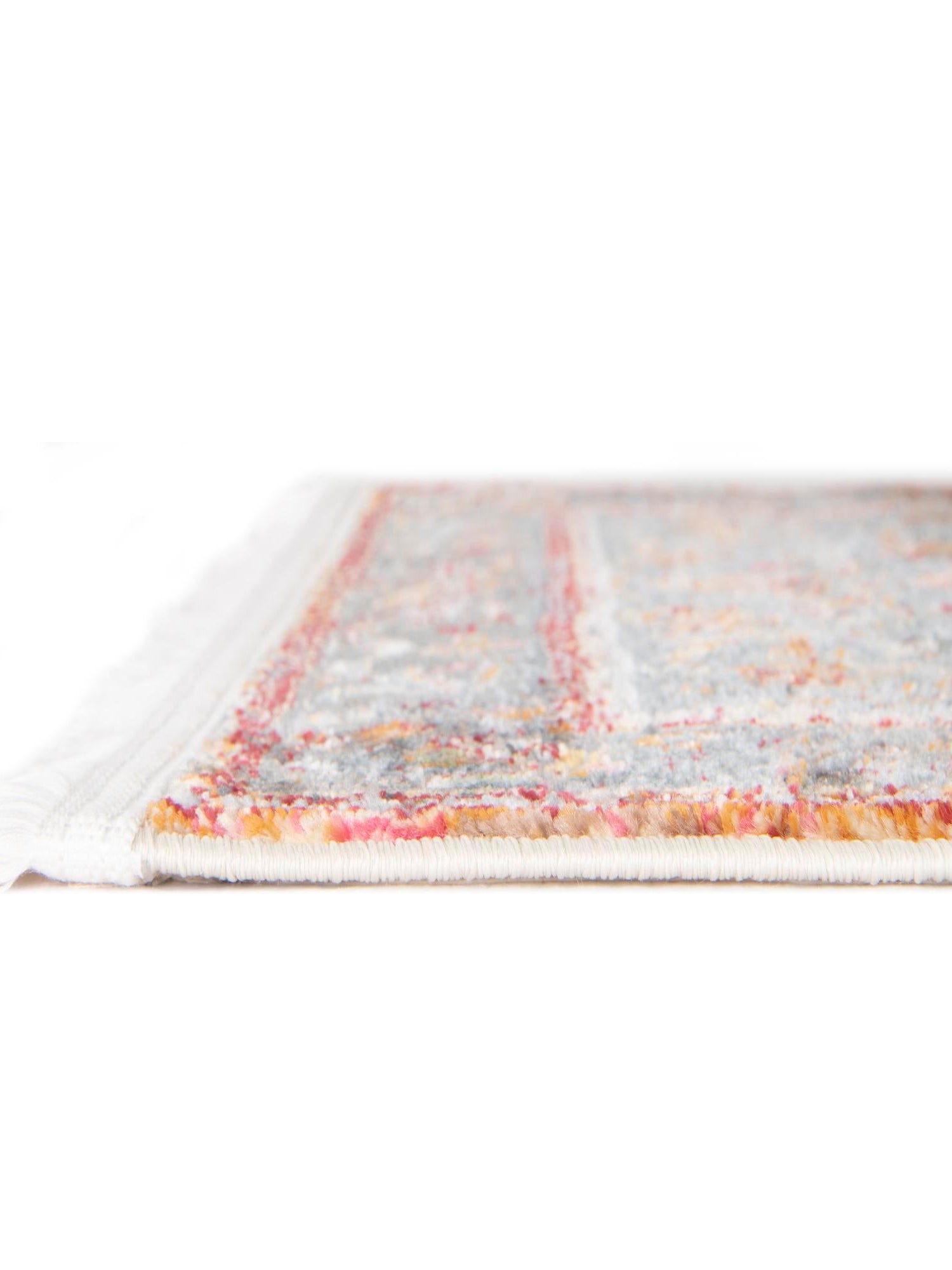 Rust Red 7' x 10' Baracoa Rectangle Area Rug 100% Polypropylene Distressed Vintage Living Dining Room Office Traditional Carpet for Sale at Rug Engine