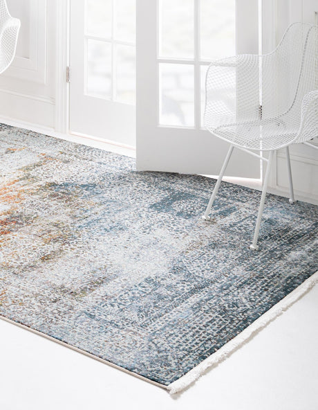 Multicolor 4' 3 x 6' 1 Baracoa Rectangle Area Rug 100% Polypropylene Distressed Vintage Living Dining Room Office Traditional Carpet for Sale at Rug Engine