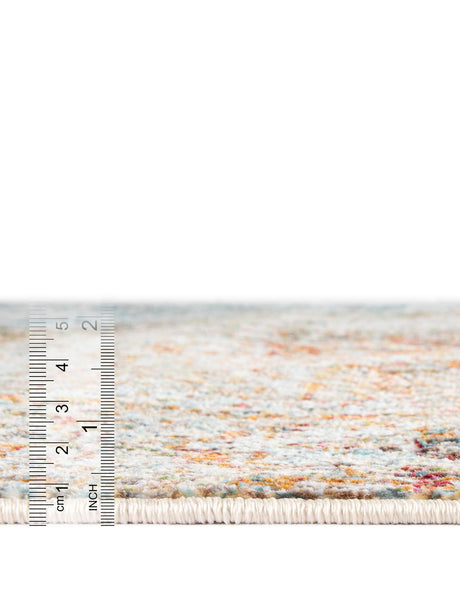 Multicolor 7' x 10' Baracoa Rectangle Area Rug 100% Polypropylene Distressed Vintage Living Dining Room Office Traditional Carpet for Sale at Rug Engine
