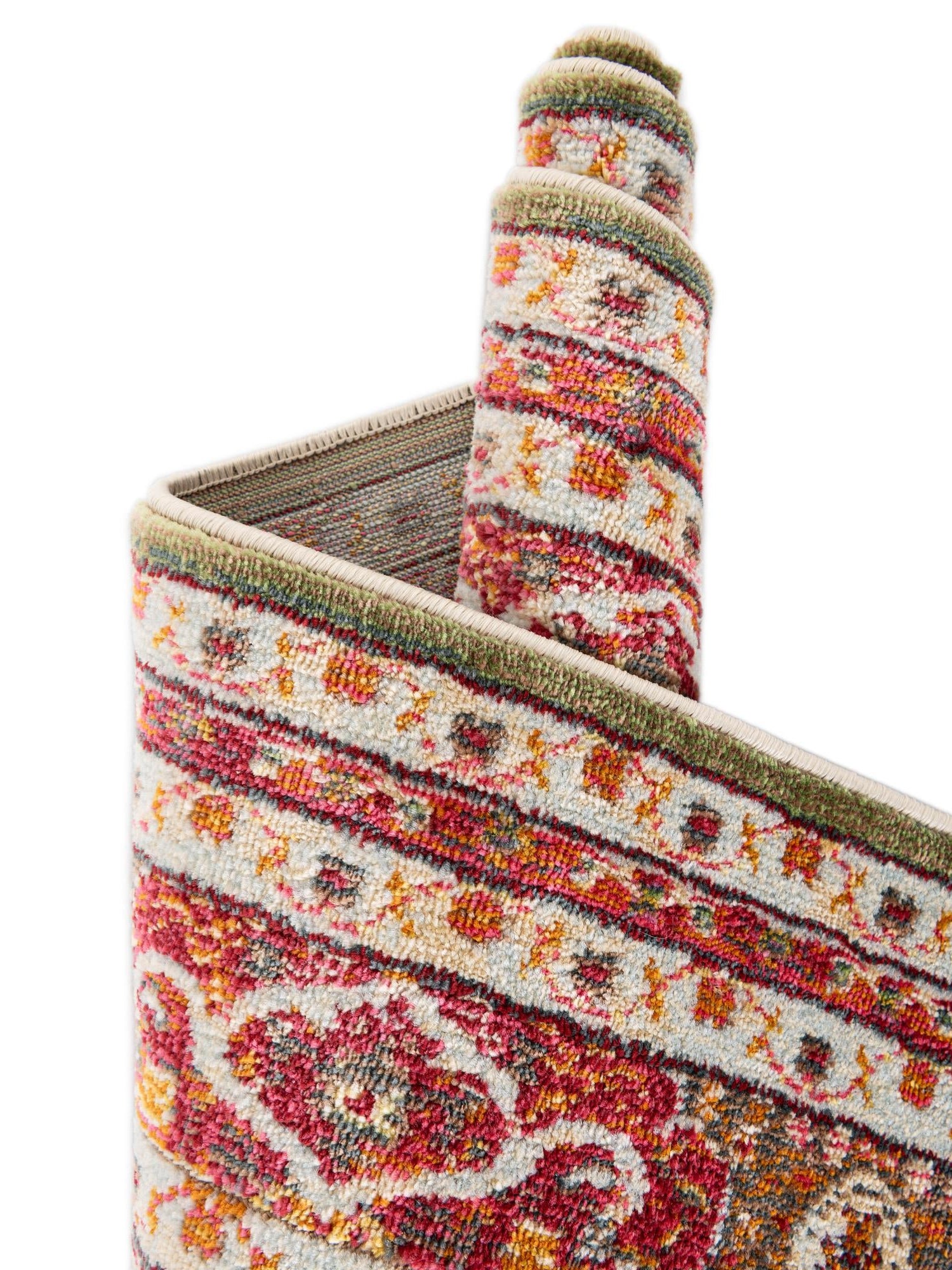 Green 3' x 5' Baracoa Rectangle Area Rug 100% Polypropylene Distressed Vintage Living Dining Room Office Traditional Carpet for Sale at Rug Engine