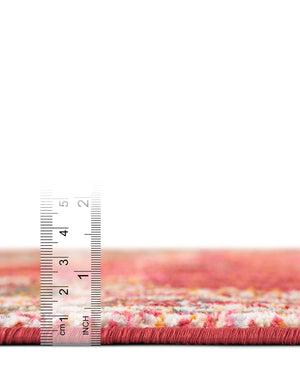 Red 2' 2 x 3' 1 Baracoa Rectangle Area Rug 100% Polypropylene Distressed Vintage Living Dining Room Office Traditional Carpet for Sale at Rug Engine