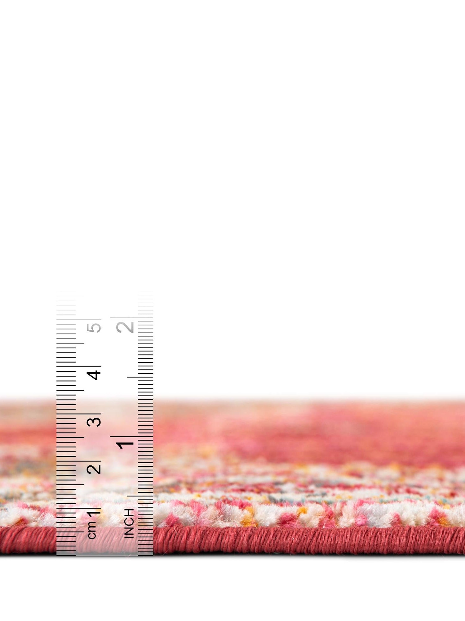 Red 5' 5 x 8' Baracoa Rectangle Area Rug 100% Polypropylene Distressed Vintage Living Dining Room Office Traditional Carpet for Sale at Rug Engine