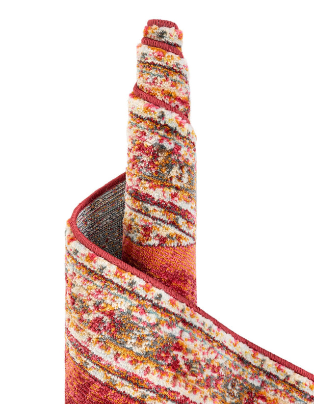 Red 2' 2 x 3' 1 Baracoa Rectangle Area Rug 100% Polypropylene Distressed Vintage Living Dining Room Office Traditional Carpet for Sale at Rug Engine