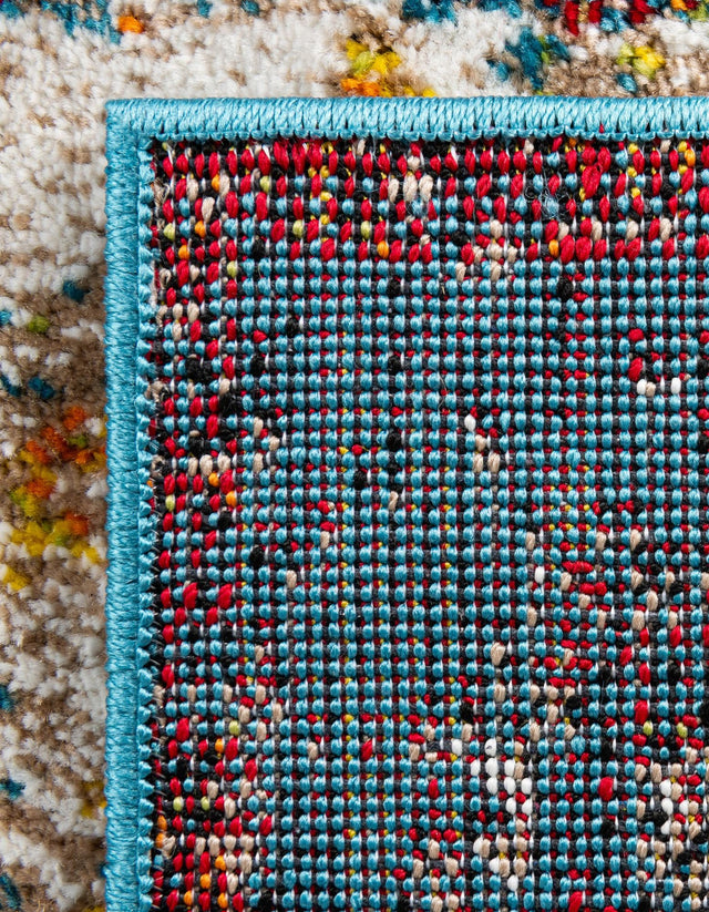 Multicolor 2' 7 x 12' Rosso Runner Area Rug Vintage Distressed Faded Traditional Design Carpet for Unique Home Interior Design for Sale at Rug Engine