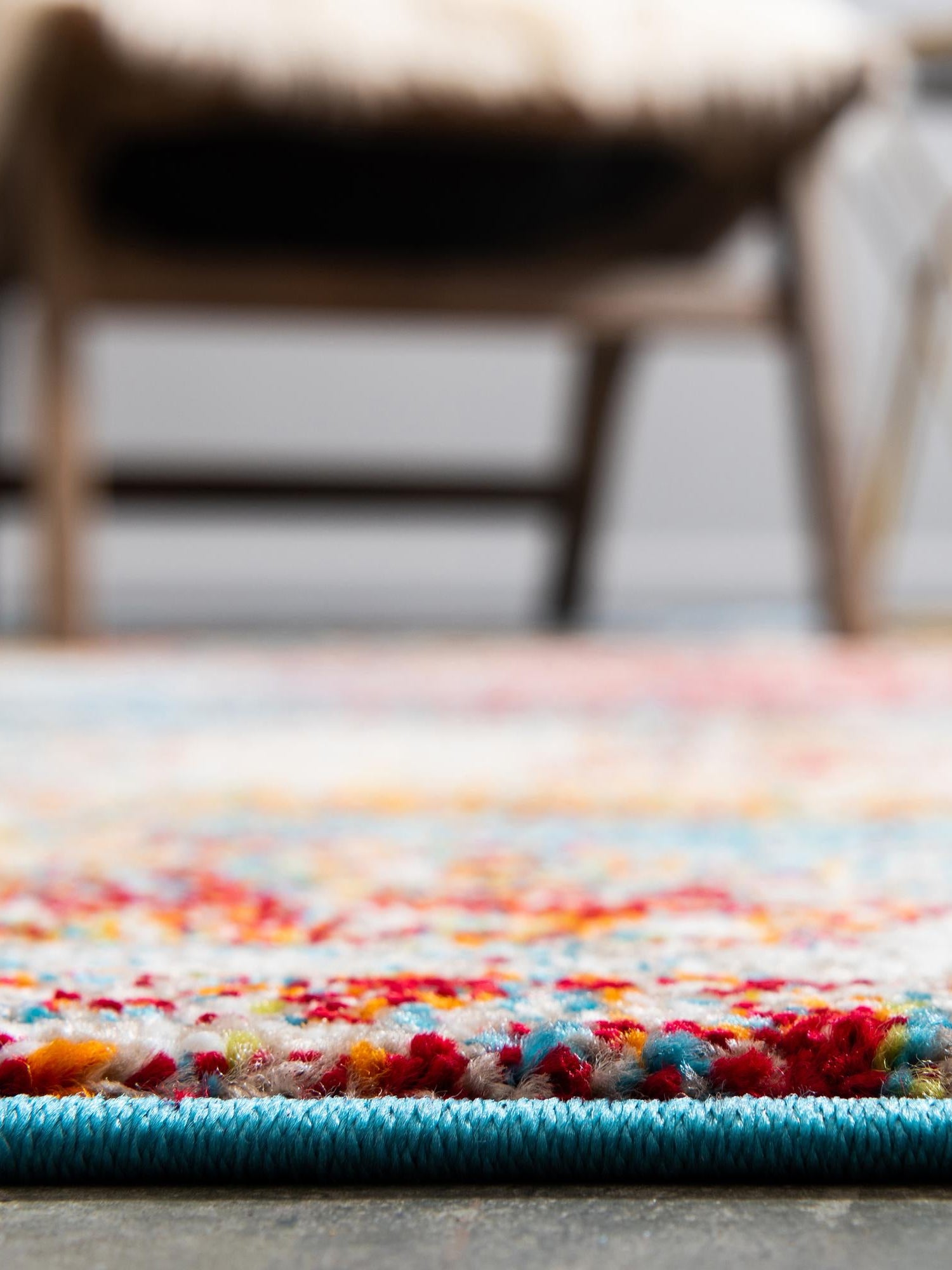 Multicolor 9' x 12' 2 Rosso Rectangle Area Rug Vintage Distressed Faded Traditional Design Carpet for Unique Home Interior Design for Sale at Rug Engine