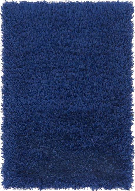 Aegean Blue 2' x 3' Marilyn Monroe Opulence Shag Rectangle Area Rug Thick Soft Touch Fluffy & Plush Shaggy Pile