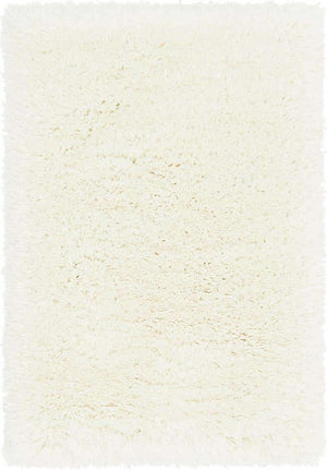 Bone 2' x 3' Marilyn Monroe Opulence Shag Rectangle Area Rug Thick Soft Touch Fluffy & Plush Shaggy Pile
